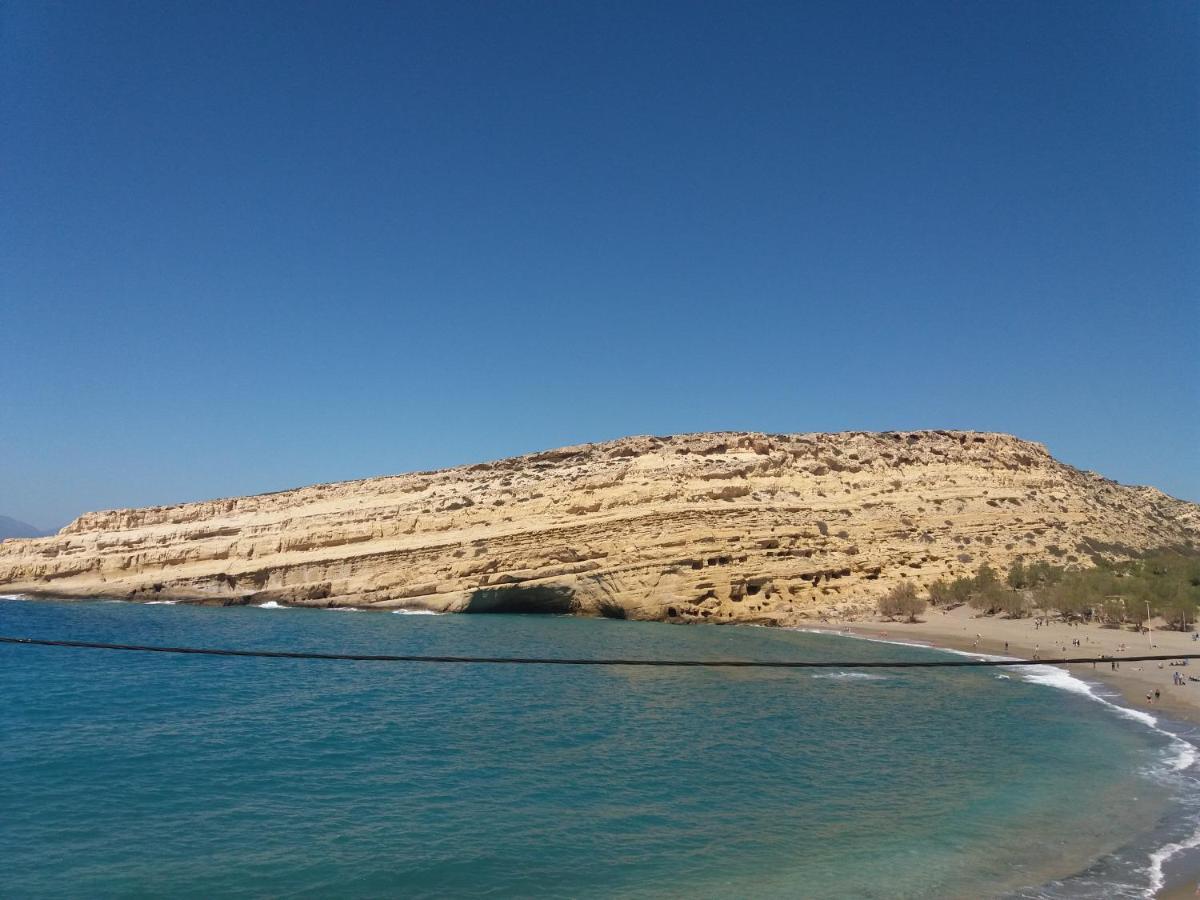 Beach View Matala Lägenhet Exteriör bild